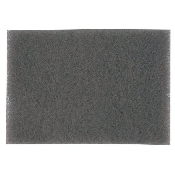 Perfect Sanding Supply by Abrasive Resource 6 Inch x 9 Inch Non Woven Scuff Hand Pads 20 Pack, Grey Gray Ultra Fine 